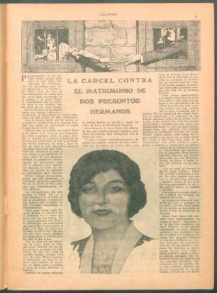 La carcel contra el matrimonio de dos presuntos hermanos