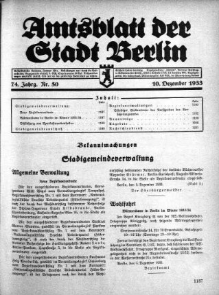 1933,50: Nr. 50, 10. Dezember 1933