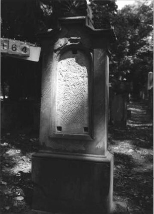 Grabstein 164 [Hahn S. 56 Grab-Nr. 1480]