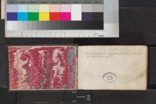 Notiz von Bibliothekar Kräuter