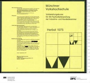 Beilage zum Programm 2. Semester 1975/1976