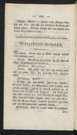 Vierzehntes Gespräch