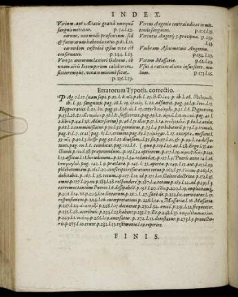 Erratorum Typoth. correctio.