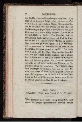 Zweites Kapitel. Charakter, Sitten und Lebensart der Spanier