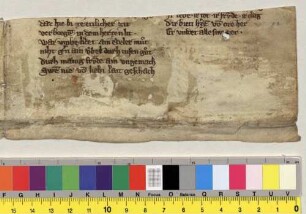 Tristan - Studienbibliothek Dillingen XV Fragm. 25