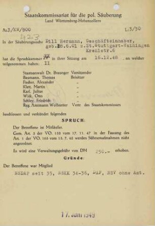 Dill, Hermann