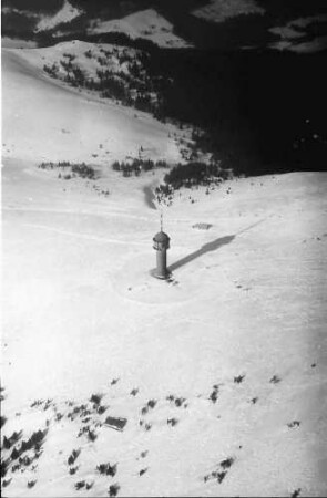 Feldberg - Bärental: Fernsehturm; von oben