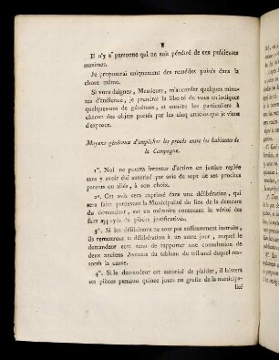 8-18, Moyens généraux d´empêcher les procès ...