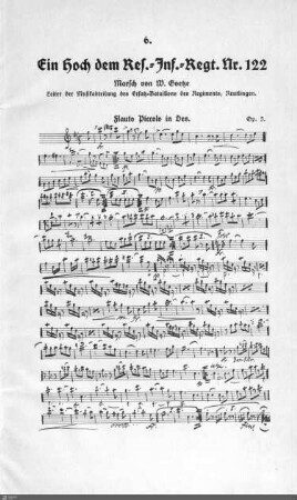 6. Ein Hich dem Res.-Inf.-Regt. Nr. 122