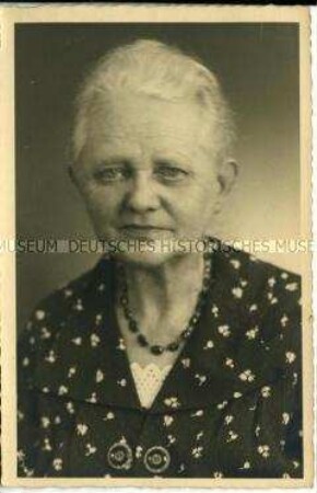Porträt von Elisabeth Federn