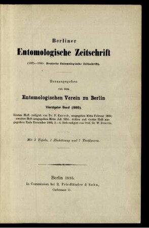 40: Berliner entomologische Zeitschrift