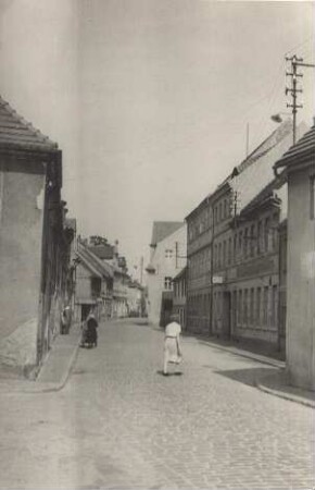 Straße in Hoyerswerda : Dróha we Wojerecach
