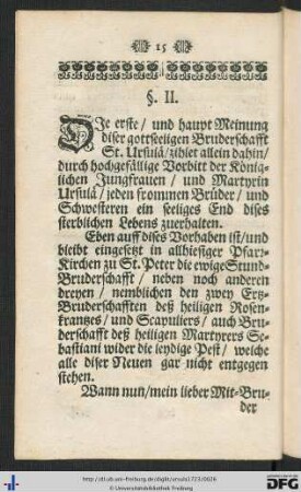 §. II. Lehr-Puncten.