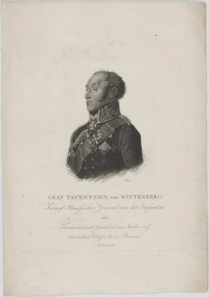 Bildnis des Grafen Tauentzien von Wittenberg