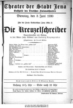 Die Kreuzelschreiber