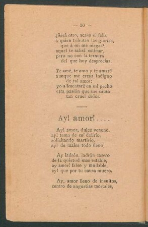 Ay ¡amor!....