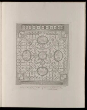 10. (9.). Décoration d'une Voute d'arrête du Portique de la Villa Madama.