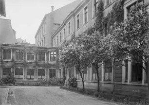 Dresden, Zirkusstraße 38. Sächsische Landesbildstelle, Außenansicht, Aufnahme 1930/1938