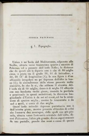 Storia Naturale