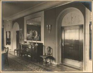 Wohnung Otto Marx, Kurfürstendamm, Berlin-Charlottenburg. Umbau, Aufstockung: Speisezimmer