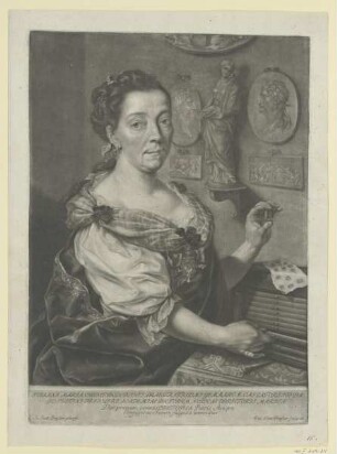Bildnis der Susanna Maria Preissler