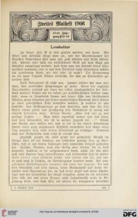 Heft 16 (2. Maiheft 1906)