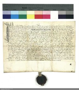 Revers Hans Schotts bezüglich der Belehnung mit einem Hof in Milz durch Philipp [Schenck zu Schweinsberg], Abt von Fulda
