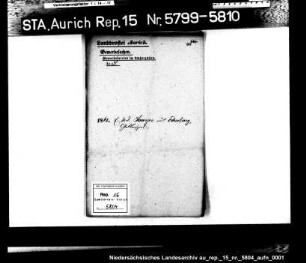 Hausierkonzessionen und -gesuche: E.W. Sawyer aus Edinburgh, Glockenspielaufführungen