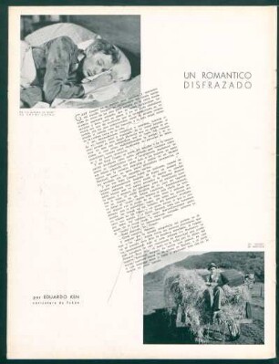 Un romántico disfrazado