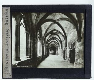 Maulbronn, Zisterzienserabtei : Kreuzgang, Westflügel