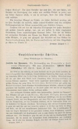 217-218 Empfehlenswerthe Schriften