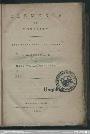 Elements Of Morality