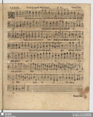 XXVIII. Ach bleib bei uns Herr Jesu Christ