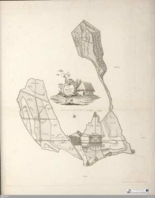 Plan von Hohenheim