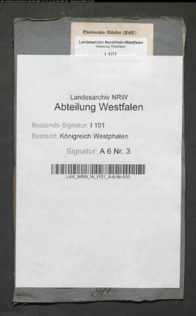 Reparatur des Kornhauses in Atteln; desgl. der Mühle in Etteln