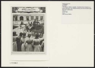 Einweihung des Lette-Hauses 1902