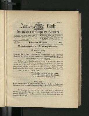 No. 14. 31. Januar. 1902.