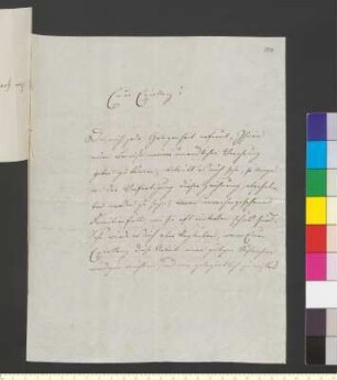 Brief von Neureuther, Eugen Napoleon an Goethe, Johann Wolfgang von