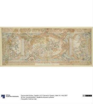 Decke einer Kirche, Capella di S. Francesco Saverio
