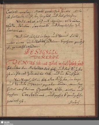 De Sigillo Veneris