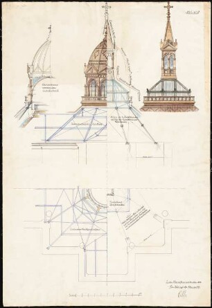 Himmelfahrtskirche am Humboldthain, Berlin-Wedding: Turmkonstruktion