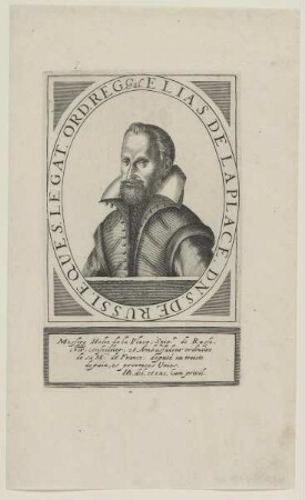 Bildnis des Elias de la Place