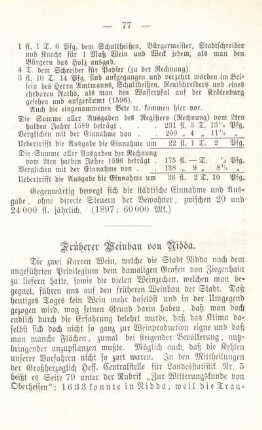 Früherer Weinbau von Nidda.