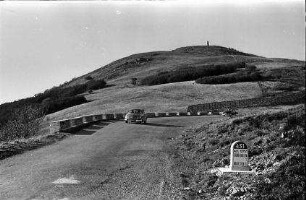 Vogesen: Routes des Crêtes, Straße, südlich des Belchen
