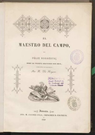 El Maestro Del Campo
