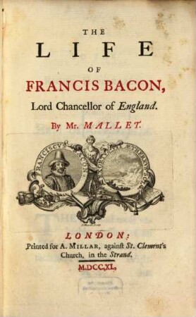 The Life Of Francis Bacon, Lord Chancellor of England