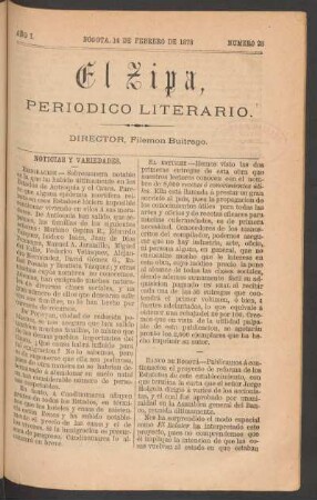 1878,1,28: año 1, número 28 (14 de febrero de 1878)