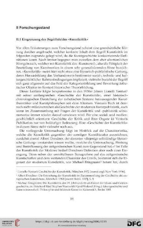 II. Forschungsstand