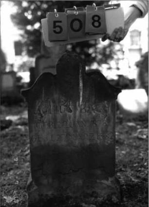 Grabstein 508 [Hahn S. 235 Grab-Nr. 493]