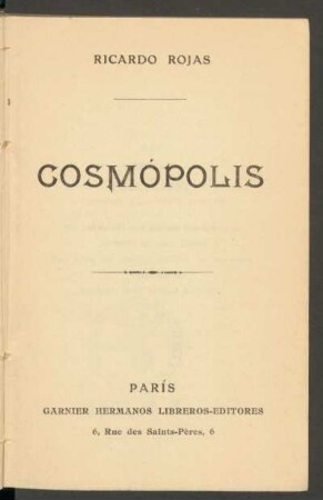 Cosmópolis